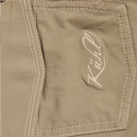 Kühl Olive Green Capri Hiking Pants 10 - Picture 4 of 11